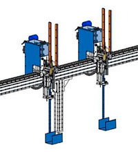 Automatický náplet žebříčku (C80, C80 Flexi)